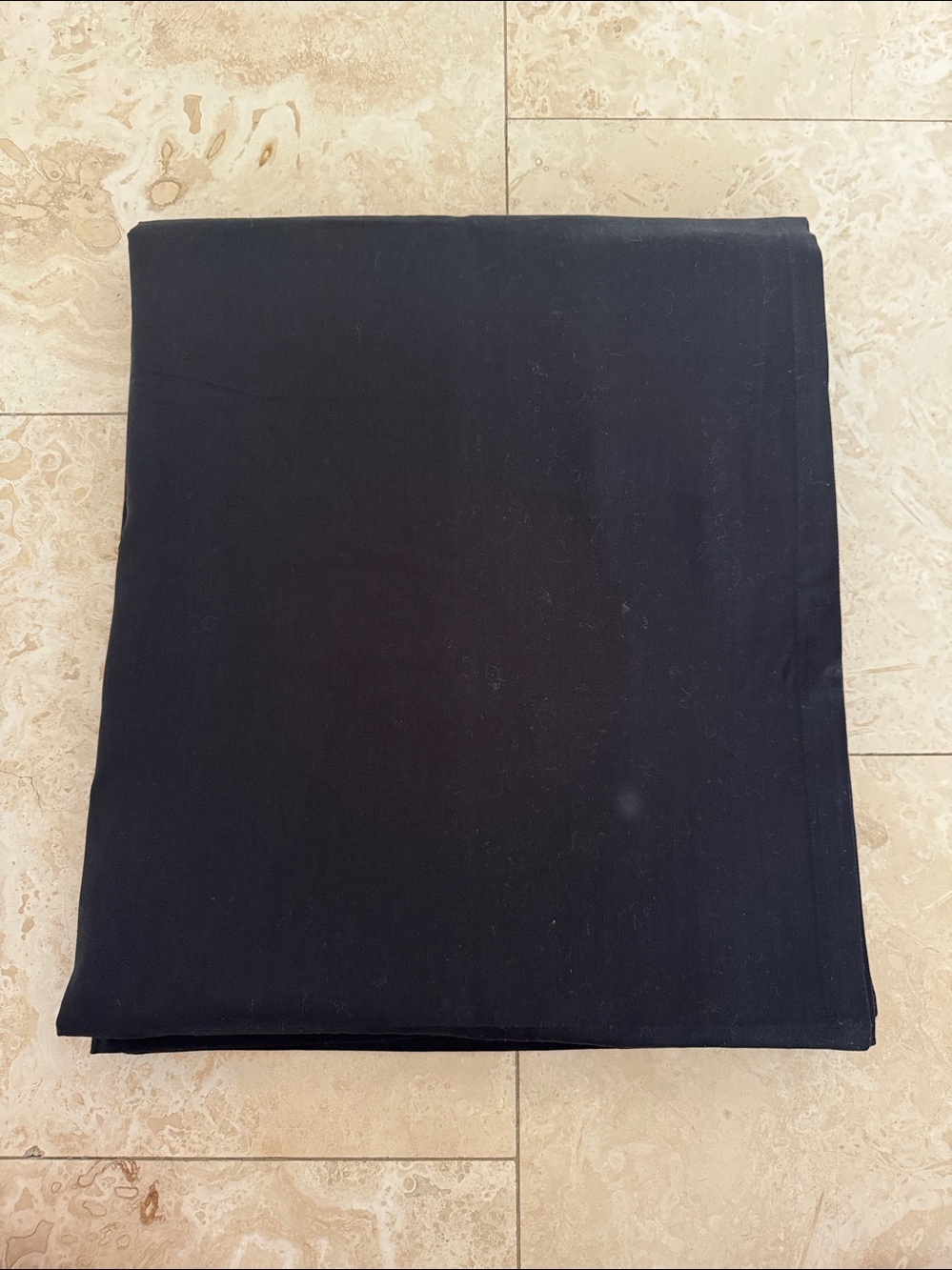 Tablecloth Classic Black Fabric Textile NWOT ✨ 84" x 68" NWOT